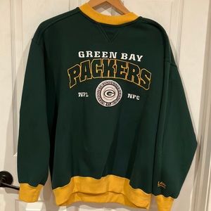 Vintage style Green Bay Packers, NFL, NFC embroidered crewneck